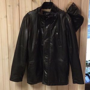 Men’s Leather Coat